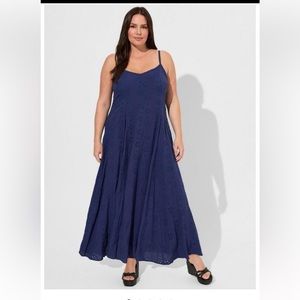 Torrid trapeze maxi dress